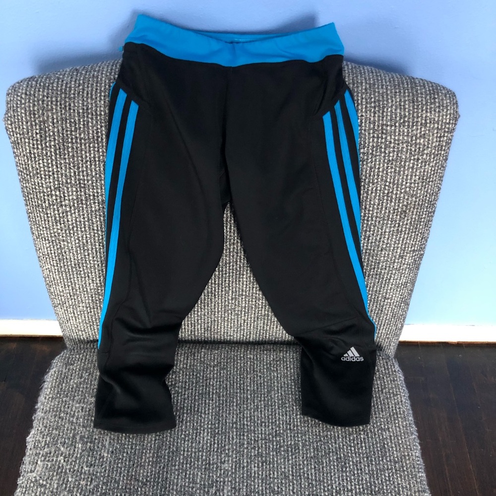 Adidas Response Side Stripe Climalite Crop Legging